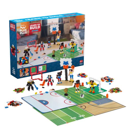 Kit découverte Sport - 600 Pcs - PLUS PLUS