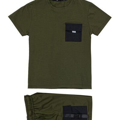 Kinder-T-Shirt + Shorts-Set C617