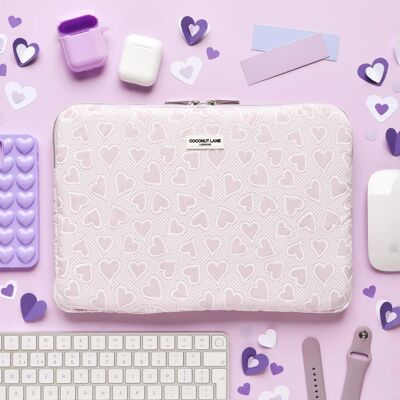 Lilac Cord Laptop Sleeve