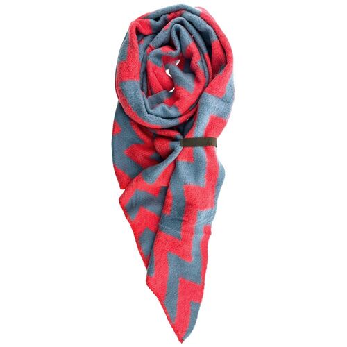 Scarf Fem Zigzag Coral-Jeans