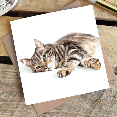 Resting Greetings Card