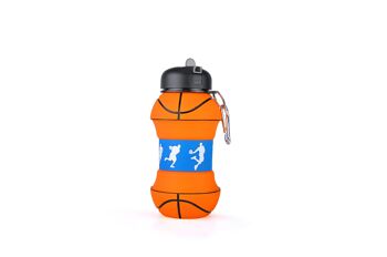 Bouteille en silicone - Basket-ball (sans BPA) 5