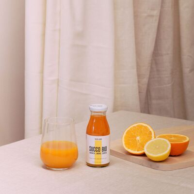 Orange, Lemon and Carrot Juice