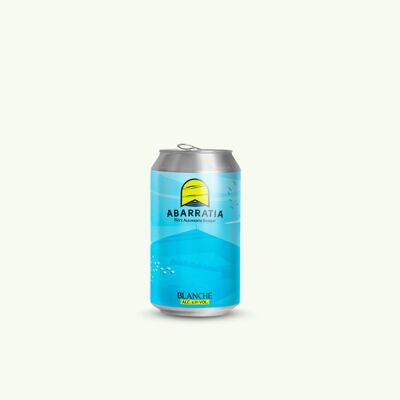 White beer 33cl can - ABARRATIA