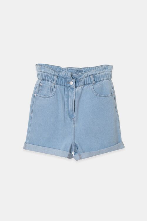 Denim shorts        (412040-45)