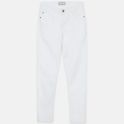 Pantalon en sergé cinq poches (410574-10)