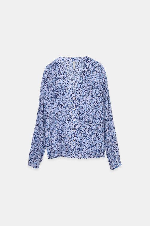 Floral print blouse        (416224-188)