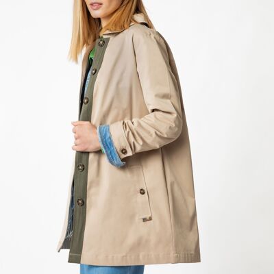 Pockets trench coat        (423128-14)