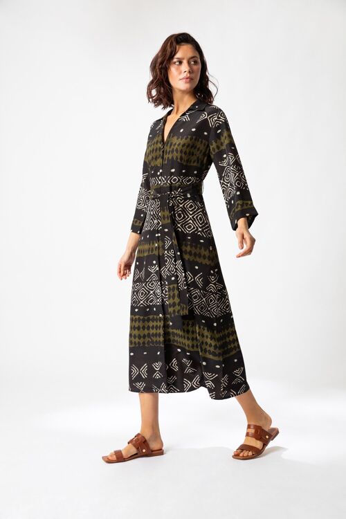 Printed dress        (404511-188)