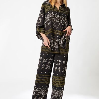 Printed trousers        (408816-188)