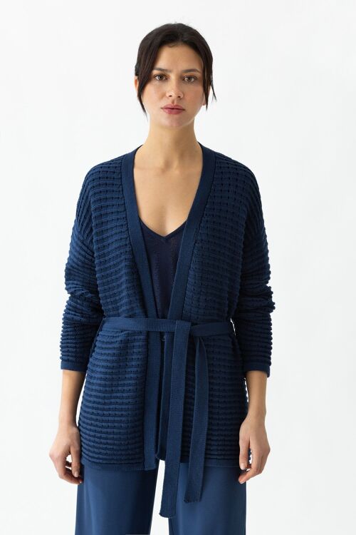 Structured knit jacket        (431813-47)