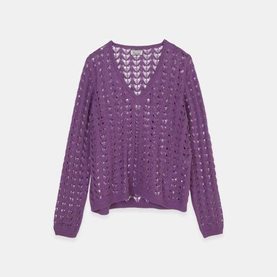 Strukturierter Strickpullover (437263-58)