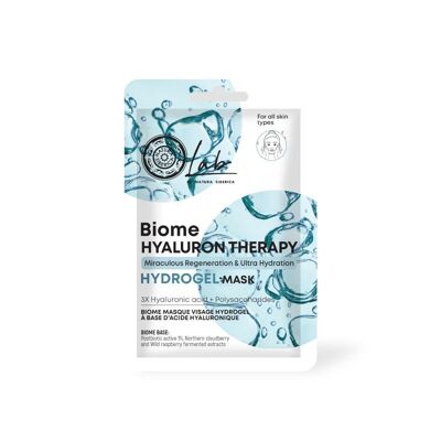 LAB BIOME Single-use hyaluronic facial hydrogel mask