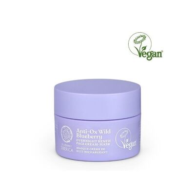 Blueberry Siberica Recharging Night Cream Mask 50 ml