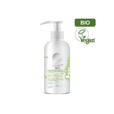 Duschgel - Shampoo ohne zu weinen, Körper und Haare zertifiziert BIO 250 ml