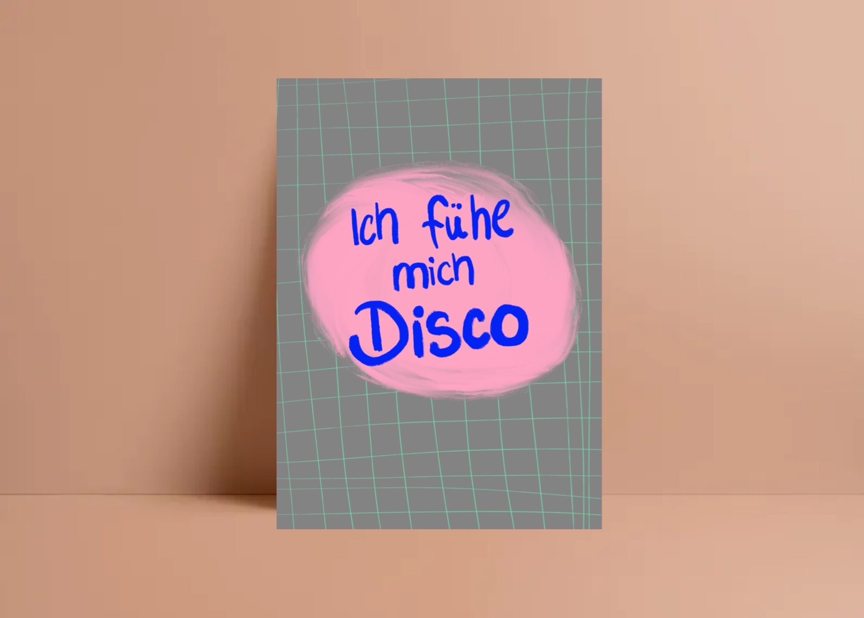 Mi sento una cartolina da discoteca