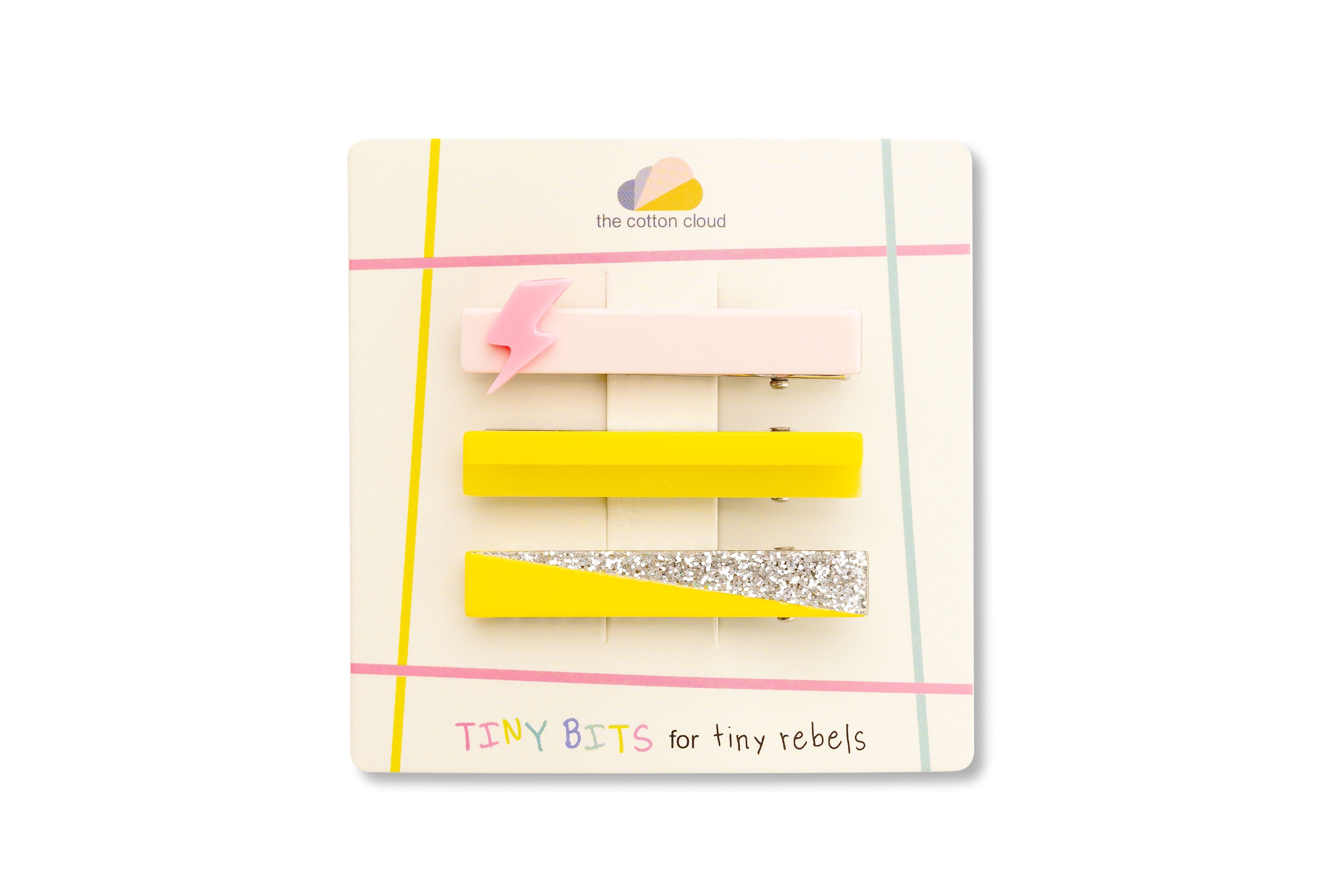 Juego de 3 horquillas para el cabello Trueno