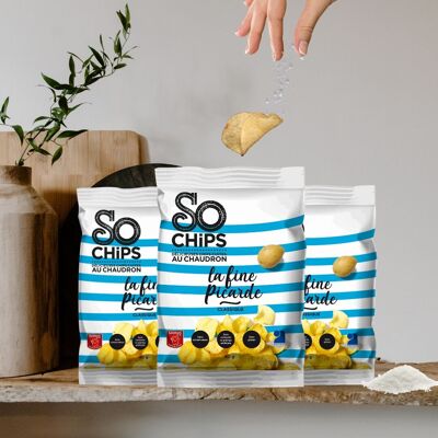 Salted chips 40g Artisan Quality Label • Event PACK
