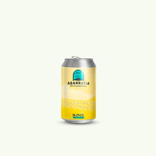Bière Blonde Canette 33cl - ABARRATIA