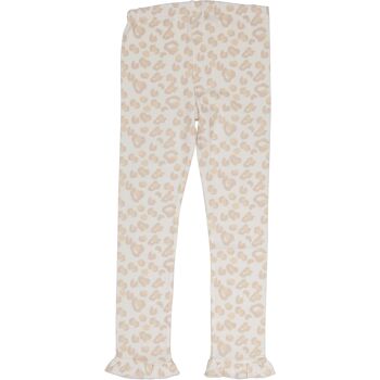 Legging bambou Soft beige leo 2