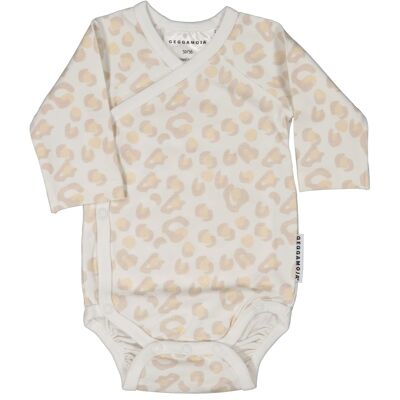 Body avvolgente in bambù Morbido beige leo