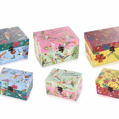 Wooden designer boxes "Paradise in flight" brand 14zero3