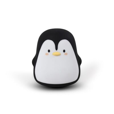 Mini lampada LED in silicone - Pelle il pinguino