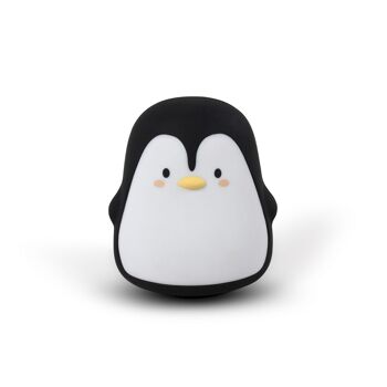 Mini lampe LED silicone - Pelle le pingouin 1