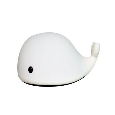 Mini silicone LED lamp - Christian the whale