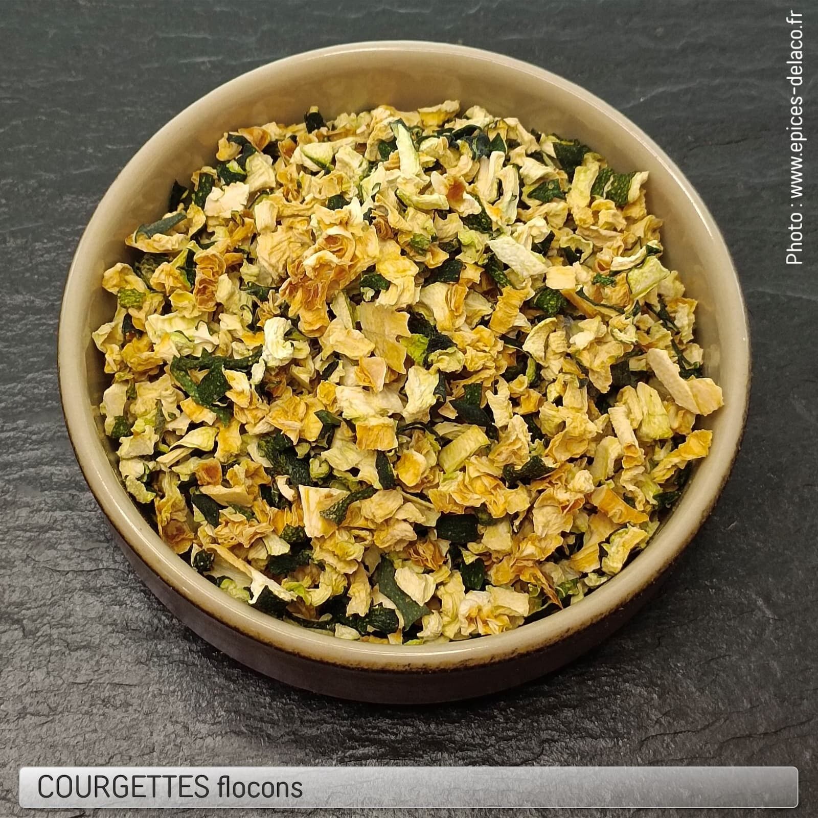Fiocchi di zucchine - verdure essiccate