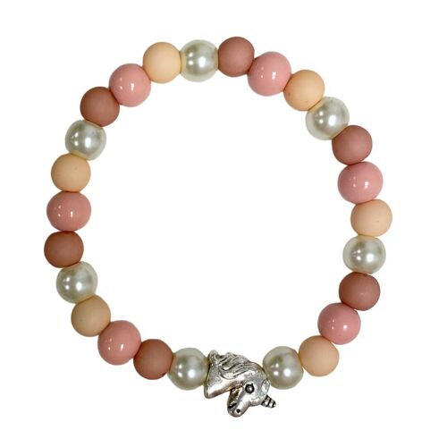 girls bracelet unicorn pink | children's jewelry