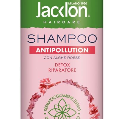 SHAMPOOING ANTIPOLLUTION AUX ALGUES ROUGES 500 ML JACKLON