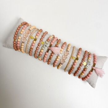 bracelet fille étoile rose | bijoux pour enfants 2