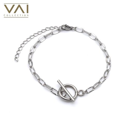 Bracelet “Power”, Handmade Jewelry, High Quality Tarnish-free Hypoallergenic Stainless Steel.