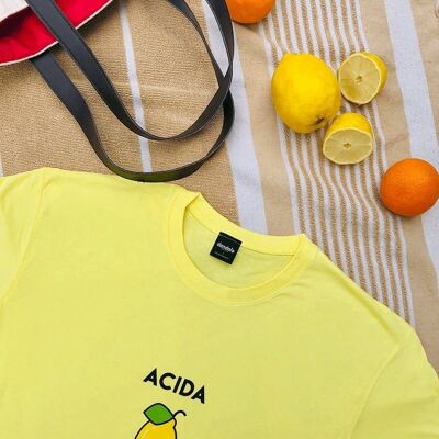 T-Shirt "Sour - Lemon"__M / Giallo Chiaro