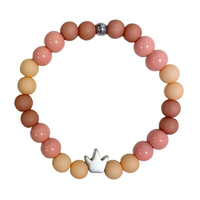girls bracelet crown pink | children's jewelry