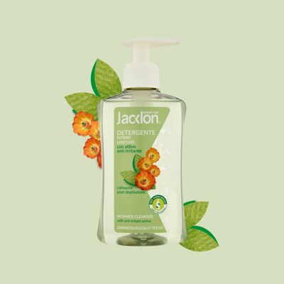 SOOTHING INTIMATE CLEANSER WITH ANTI-IRRITANT POST HAIR REMOVAL ACTIVE 300 ML JACKLON