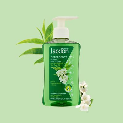 LIMPIADOR ÍNTIMO PROTECTOR CON ACEITE DE ÁRBOL DEL TÉ ANTIBACTERIANO 300 ML JACKLON