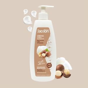 CRÈME CORPS NOURRISSANTE AU BEURRE DE KARITÉ ET À L'HUILE DE MACADAMIA 500 ML JACKLON