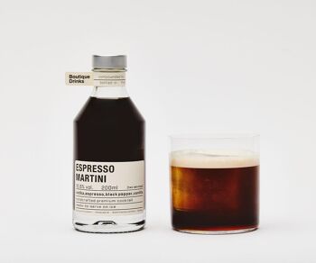 Cocktail RTD : « Espresso Martini » 3