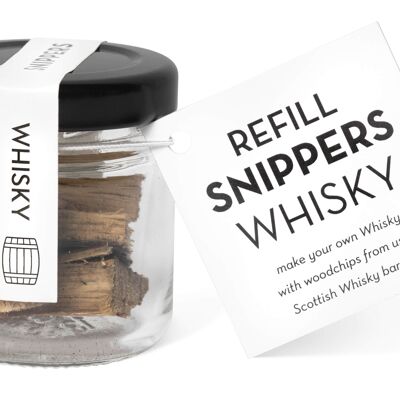 Snippers füllen Whisky nach