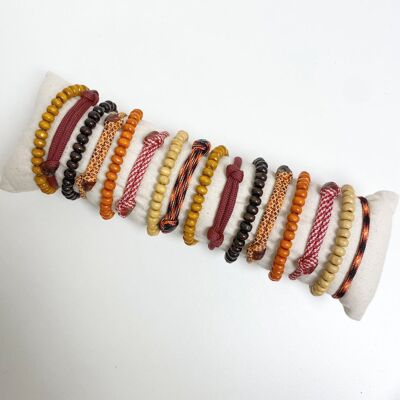 bracelets pour enfants standard unisexe rouge | présentoir à bijoux pour enfants