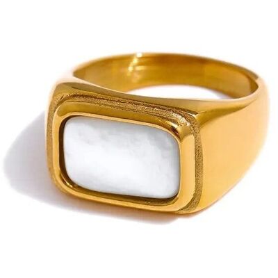 Margo-Ring aus Edelstahl
