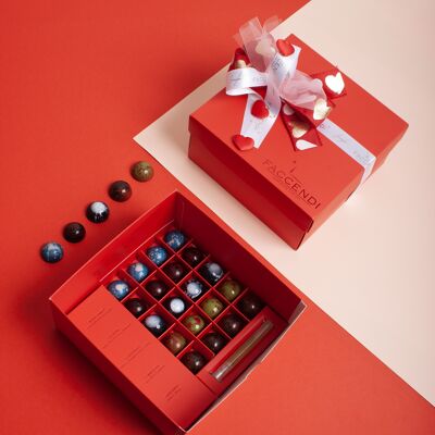 Valentine's Day pralines - gift box