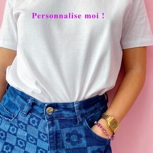 T-shirt brodé Personnalisable