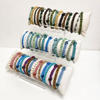 présentoir bracelets en plastique | porte-oreiller 3