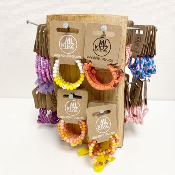 Bracelets pour filles en bois coloré | Bijoux pour enfants les plus vendus 1
