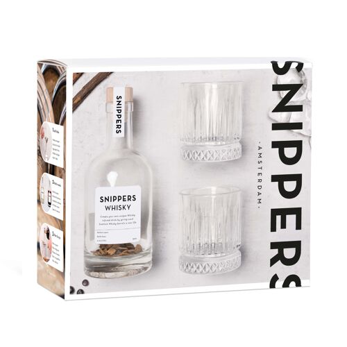 Snippers Originals Gift Pack Whisky 2 Glasses
