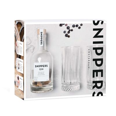 Snippers Originals Geschenkpaket Gin 2 Gläser