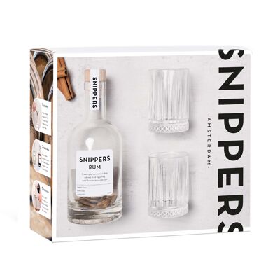 Snippers Originals Geschenkpaket Rum 2 Gläser